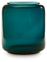 Inisland Teal Vase Set (Set of 2) (Online Special Price) - Ornate Home
