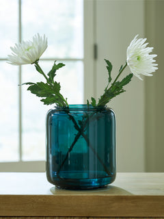 Inisland Teal Vase Set (Set of 2) - Ornate Home