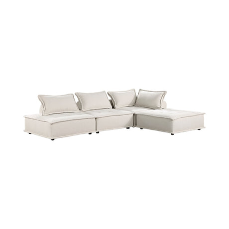Inman Beige 4-Piece Modular Sectional - Ornate Home