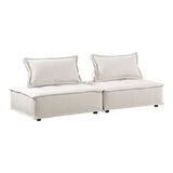 Inman Beige Loveseat - Ornate Home
