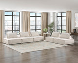 Inman Beige Loveseat - Ornate Home