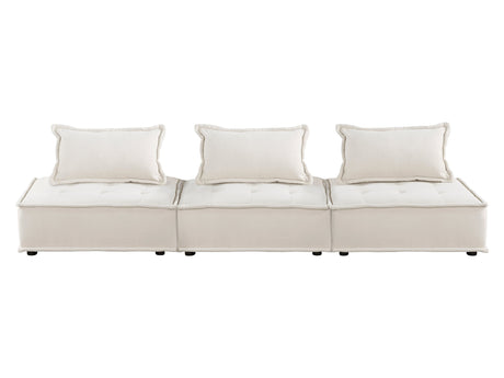 Inman Beige Sofa - Ornate Home