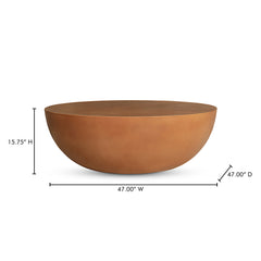 Insitu Terracotta Coffee Table - Ornate Home