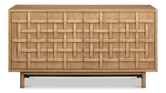 Interlace Tan Sideboard - Ornate Home