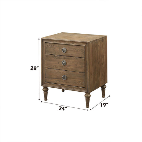 Inverness Reclaimed Oak Nightstand - Ornate Home