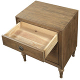 Inverness Reclaimed Oak Nightstand - Ornate Home