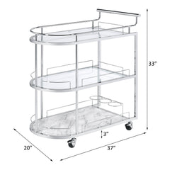 Inyo Serving Cart - Ornate Home