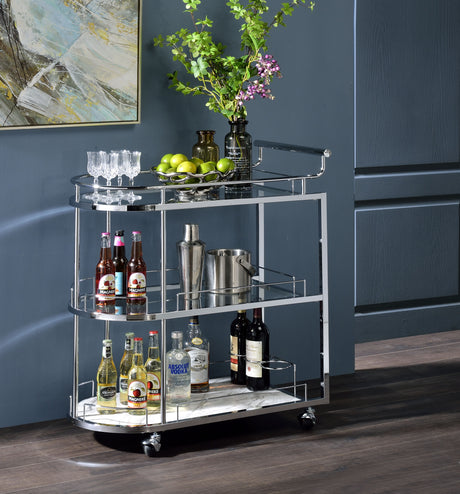 Inyo Serving Cart - Ornate Home