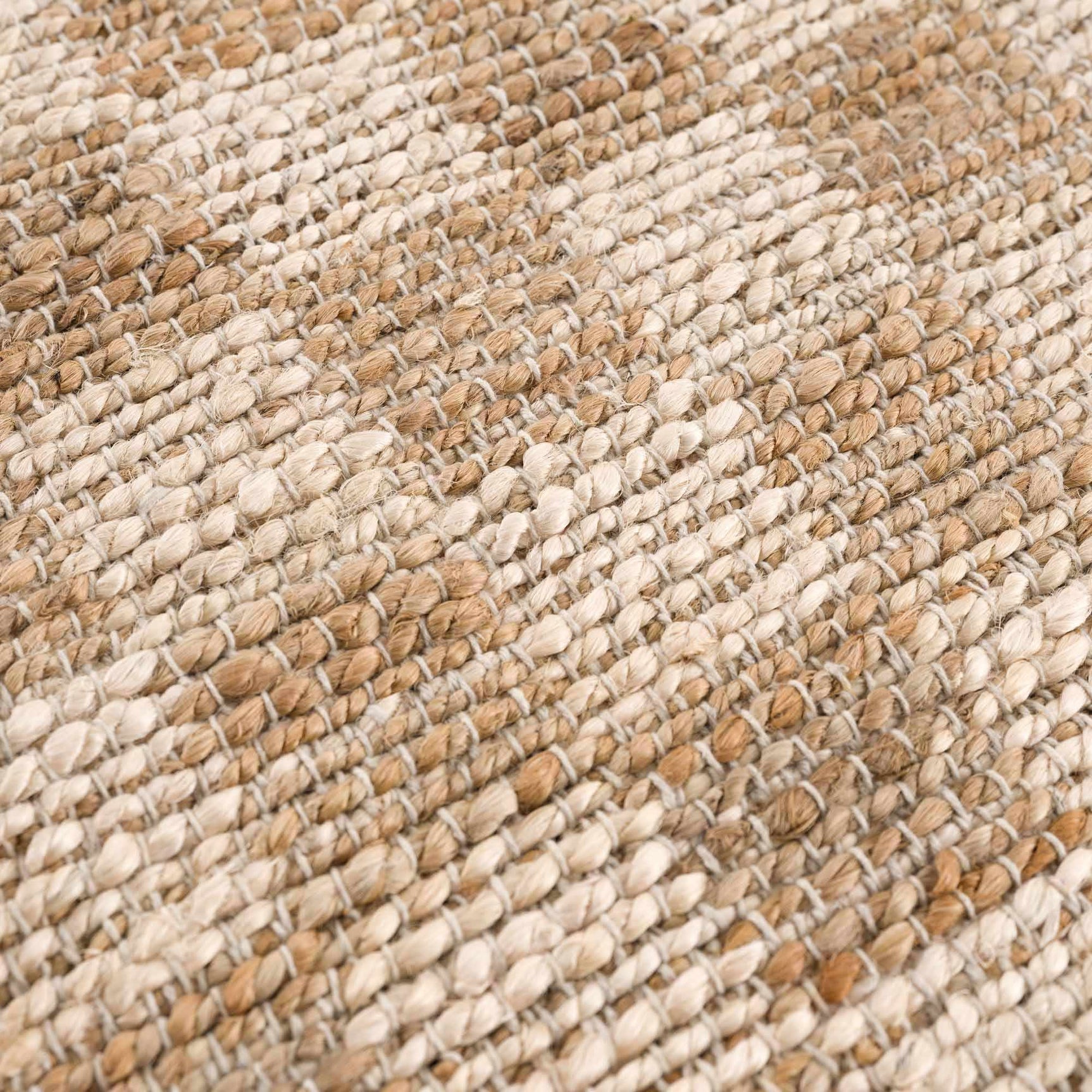 Ionut Checkered Jute Area Rug - Ornate Home