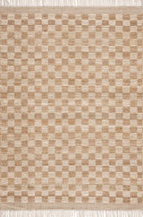 Ionut Checkered Jute Rug - Ornate Home