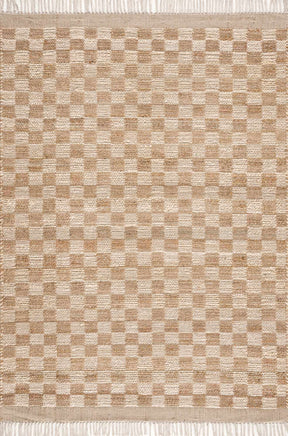 Ionut Checkered Jute Rug - Ornate Home