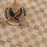 Ionut Checkered Jute Rug - Ornate Home