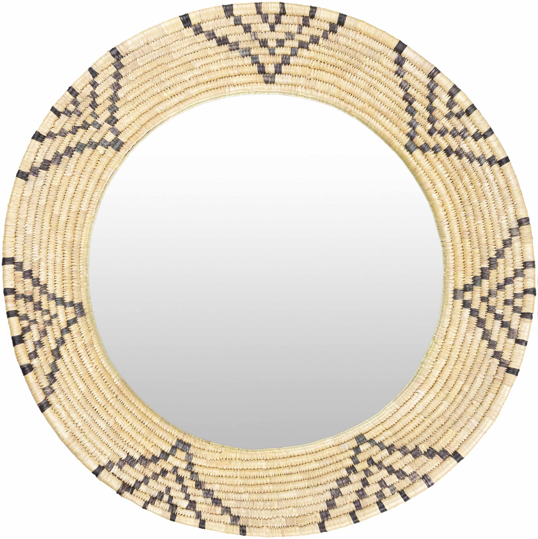 Ipilan Moonj Grass Starburst Round Mirror - Clearance - Ornate Home