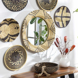 Ipilan Moonj Grass Starburst Round Mirror - Clearance - Ornate Home