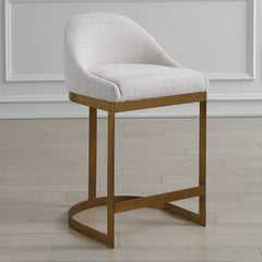 Ira Ivory Counter Stool - Ornate Home