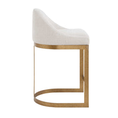 Ira Ivory Counter Stool - Ornate Home