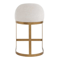 Ira Ivory Counter Stool - Ornate Home