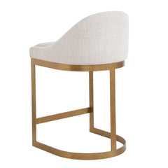 Ira Ivory Counter Stool - Ornate Home