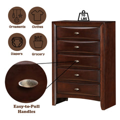 Ireland Espresso Chest - Ornate Home