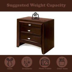 Ireland Espresso Nightstand - Ornate Home