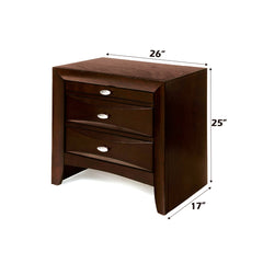 Ireland Espresso Nightstand - Ornate Home