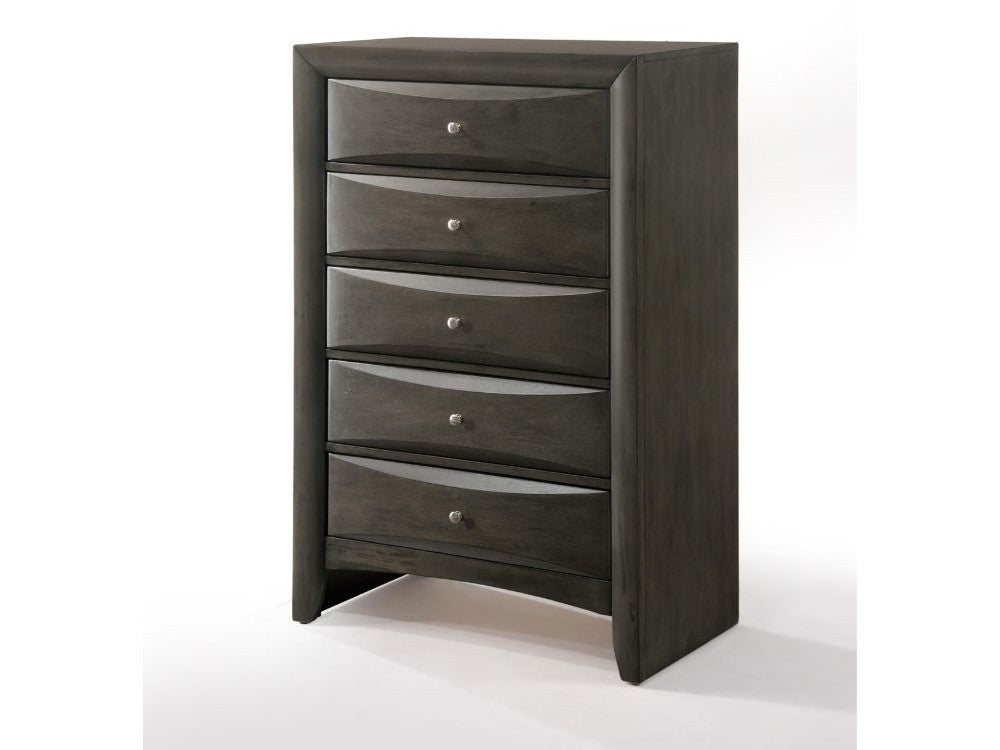 Ireland Gray Oak Chest - Ornate Home