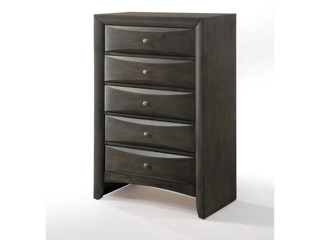 Ireland Gray Oak Chest - Ornate Home