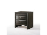 Ireland Gray Oak Nightstand - Ornate Home