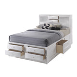 Ireland King Storage Bed in White - Ornate Home