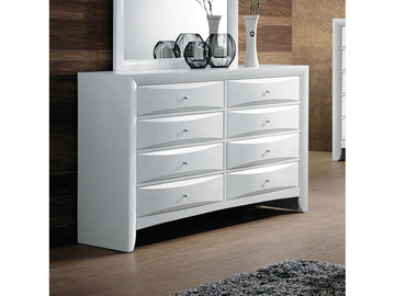 Ireland White Dresser - Ornate Home