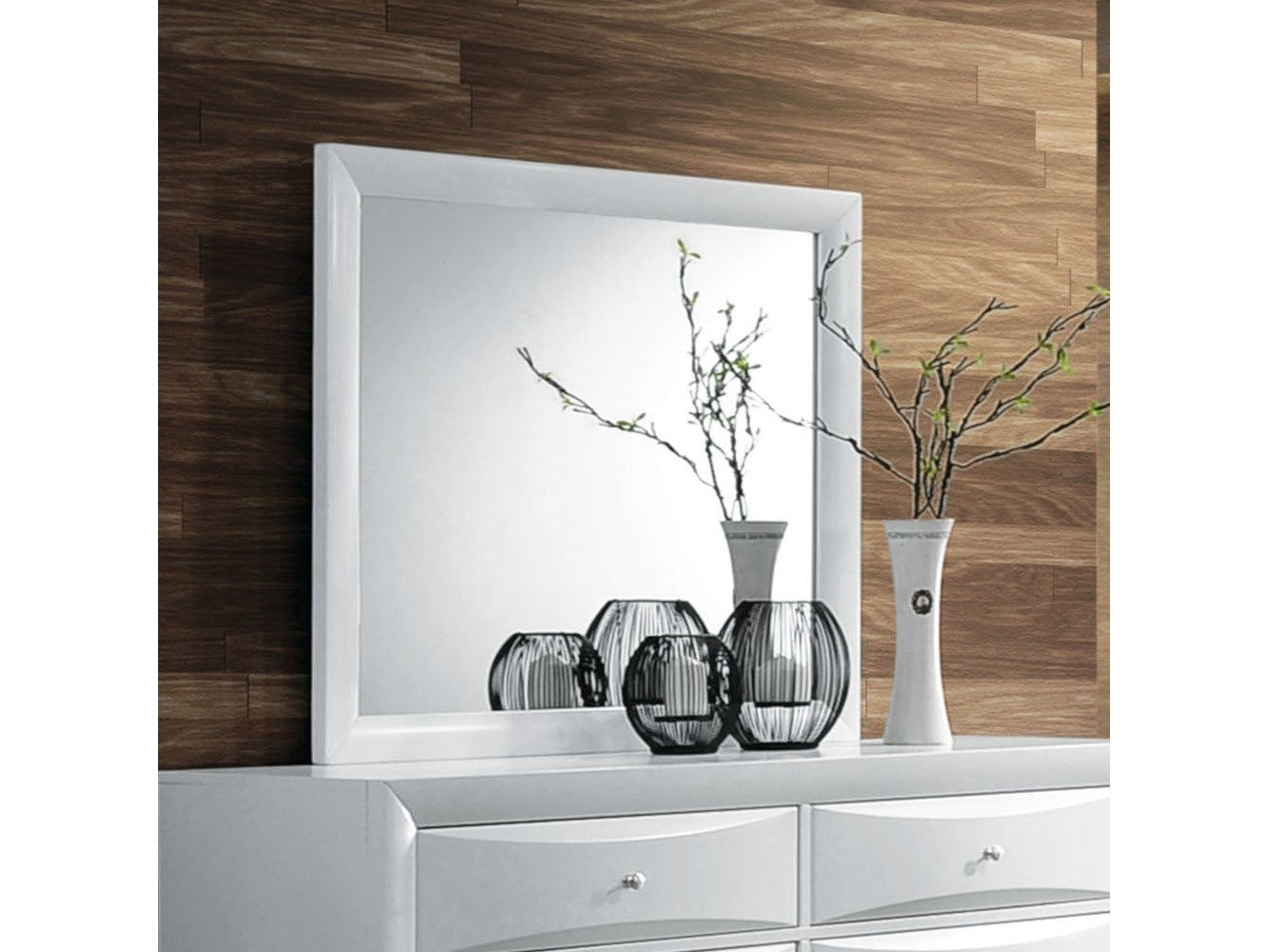 Ireland White Mirror - Ornate Home