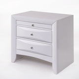 Ireland White Nightstand - Ornate Home