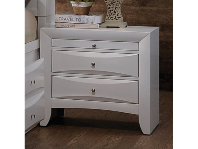 Ireland White Nightstand - Ornate Home
