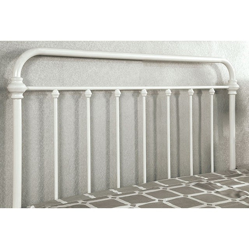 Iria Vintage White Full Bed - Ornate Home