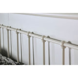 Iria Vintage White Full Bed - Ornate Home