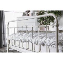 Iria Vintage White Full Bed - Ornate Home