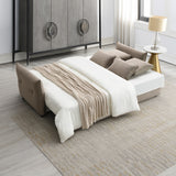Irina Beige Sofa W/Sleeper - Ornate Home
