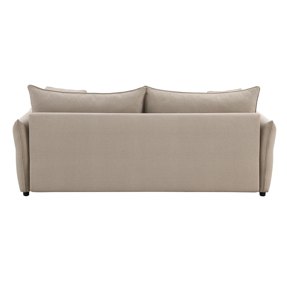 Irina Beige Sofa W/Sleeper - Ornate Home