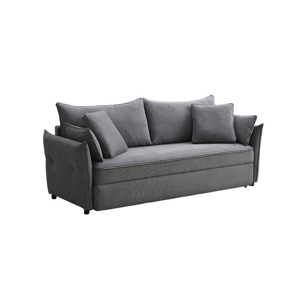 Irina Gray Sofa W/Sleeper - Ornate Home