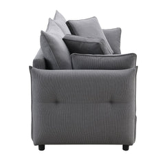 Irina Gray Sofa W/Sleeper - Ornate Home