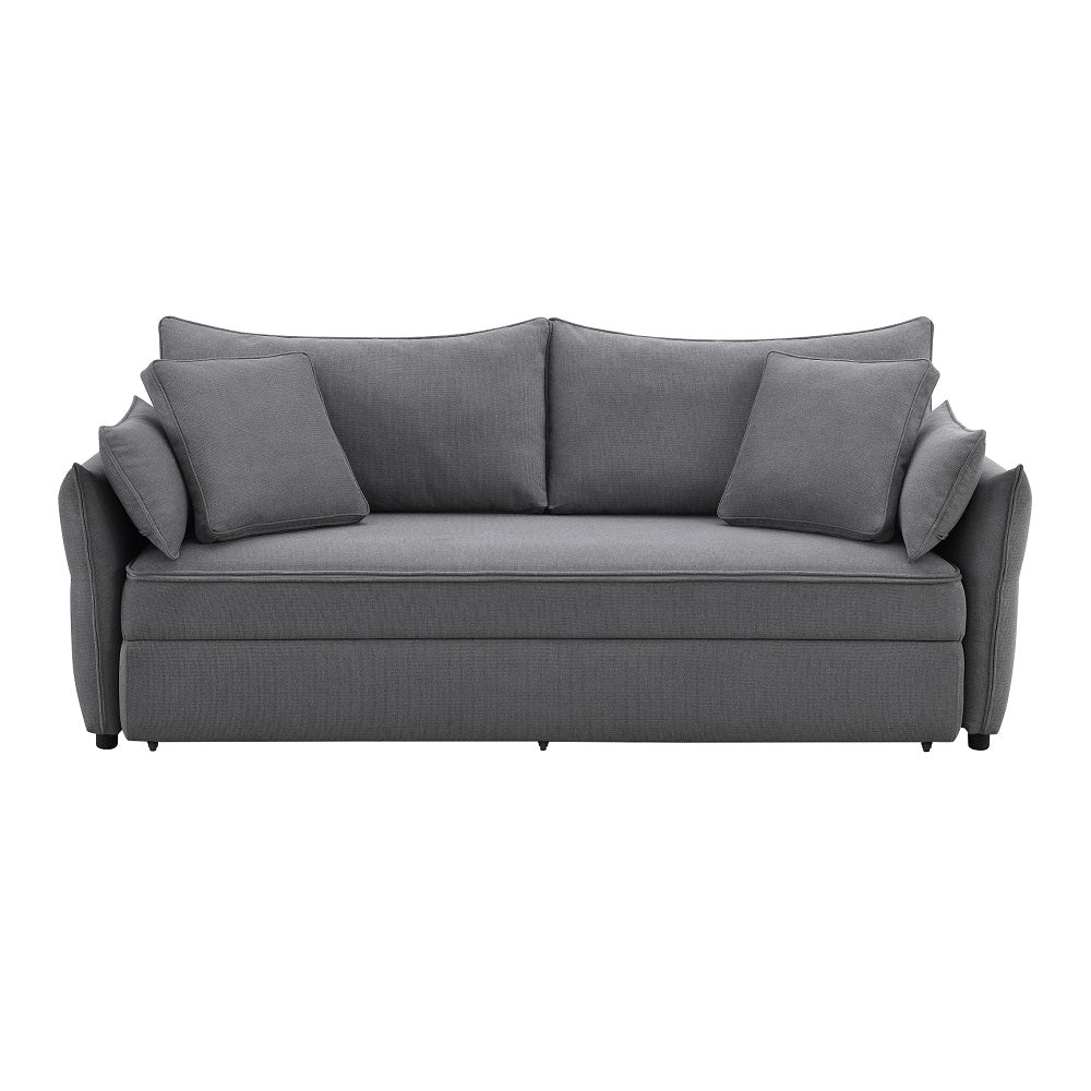 Irina Gray Sofa W/Sleeper - Ornate Home
