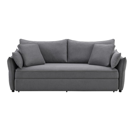 Irina Gray Sofa W/Sleeper - Ornate Home