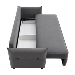 Irina Gray Sofa W/Sleeper - Ornate Home