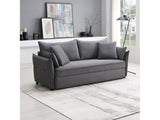 Irina Gray Sofa W/Sleeper - Ornate Home