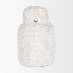 Irina White Large Marble Door Stopper - Ornate Home