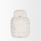 Irina White Small Marble Door Stopper - Ornate Home