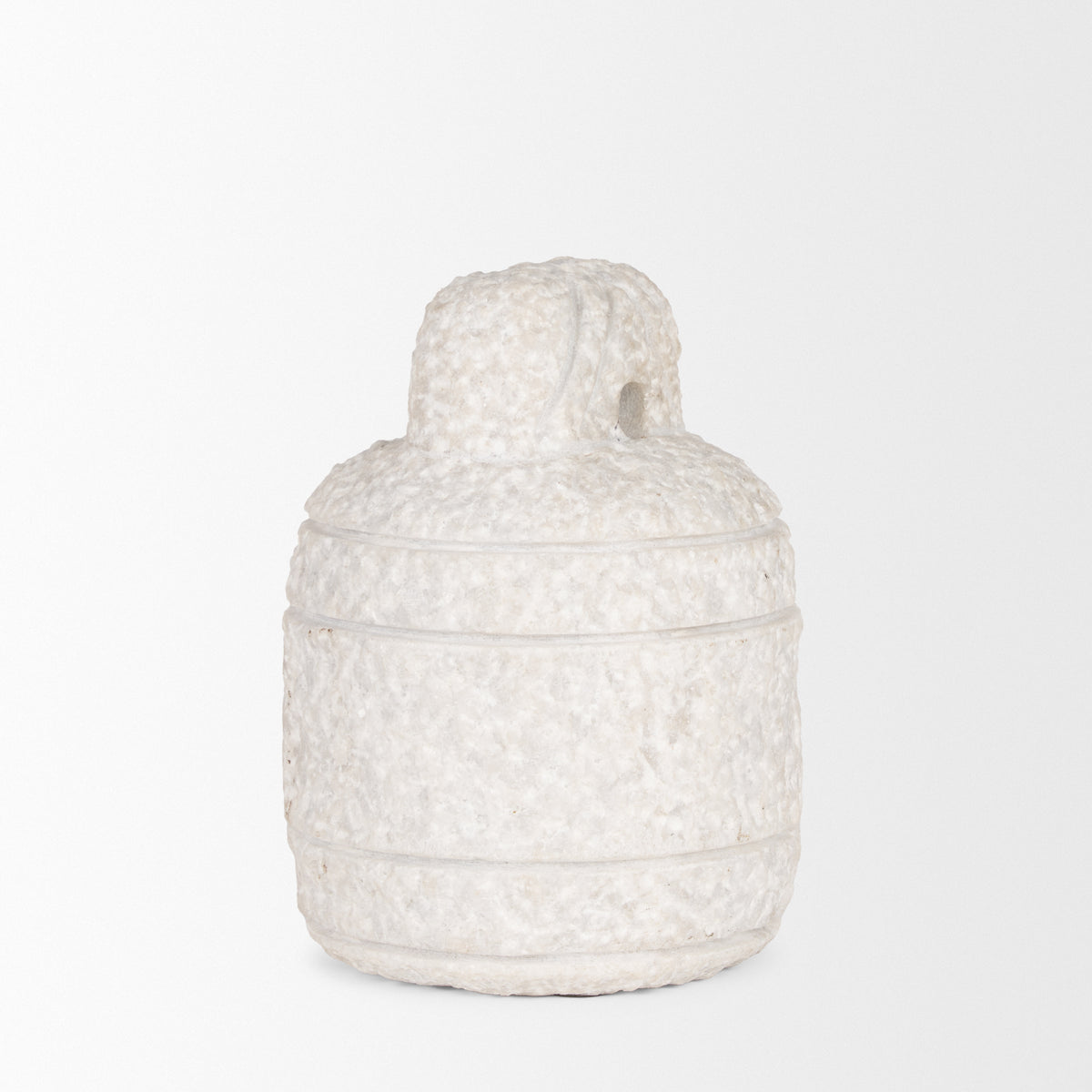 Irina White Small Marble Door Stopper - Ornate Home