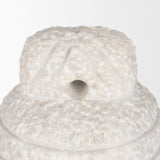 Irina White Small Marble Door Stopper - Ornate Home