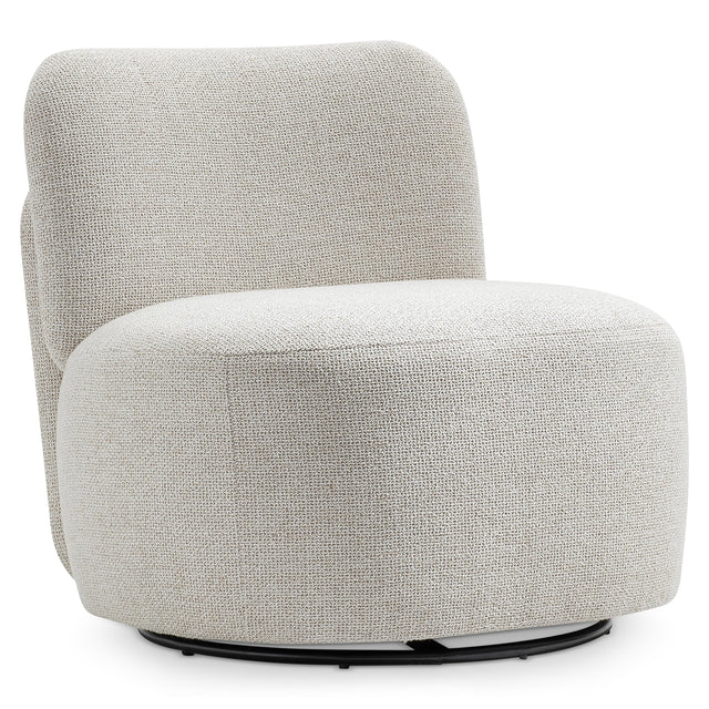 Iris Beige/Tan Swivel Chair - Ornate Home