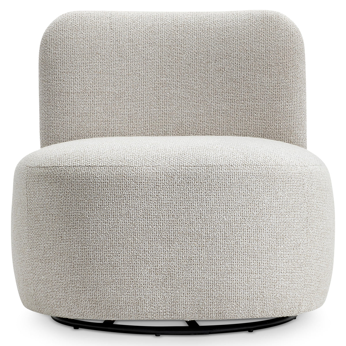 Iris Beige/Tan Swivel Chair - Ornate Home